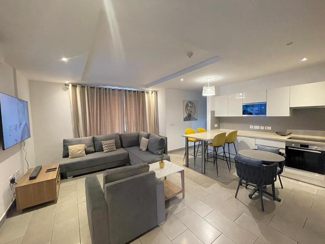 Luxury Labone Edge 2-Bedroom Apartment In Accra - Fivehills Homes Kültér fotó